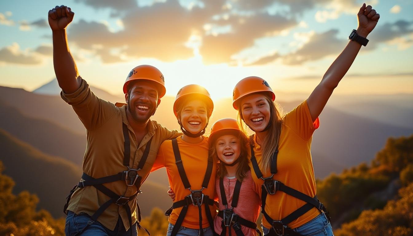 découvrez l’accrobranche à autrans : un parc aventure en pleine nature pour petits et grands. vivez des sensations fortes et partagez des moments inoubliables en famille dans un cadre exceptionnel au cœur du vercors.
