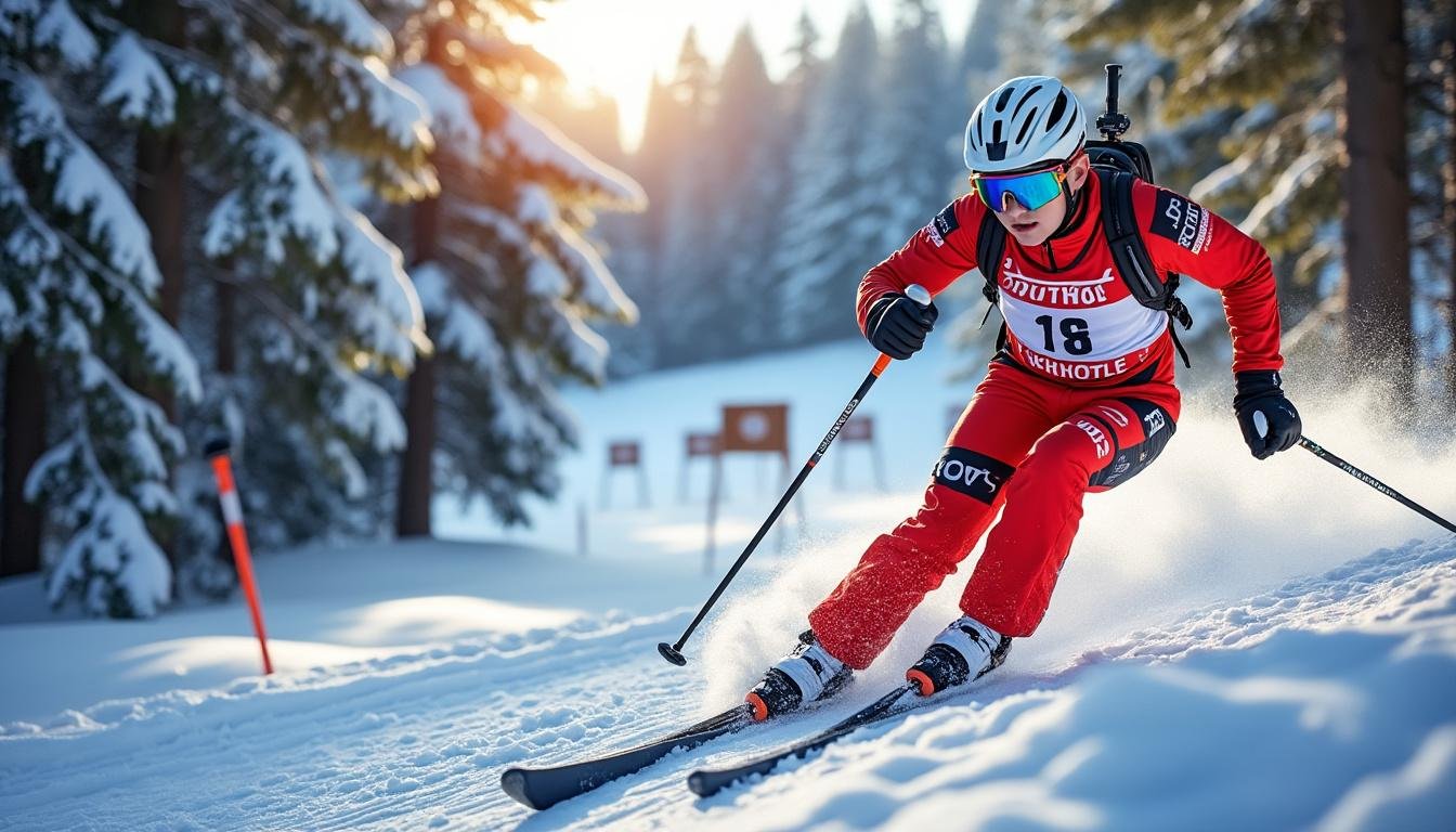 explorez le biathlon d'été et d'hiver, la discipline phare du vercors alliant ski, tir et endurance au cœur de paysages magnifiques.