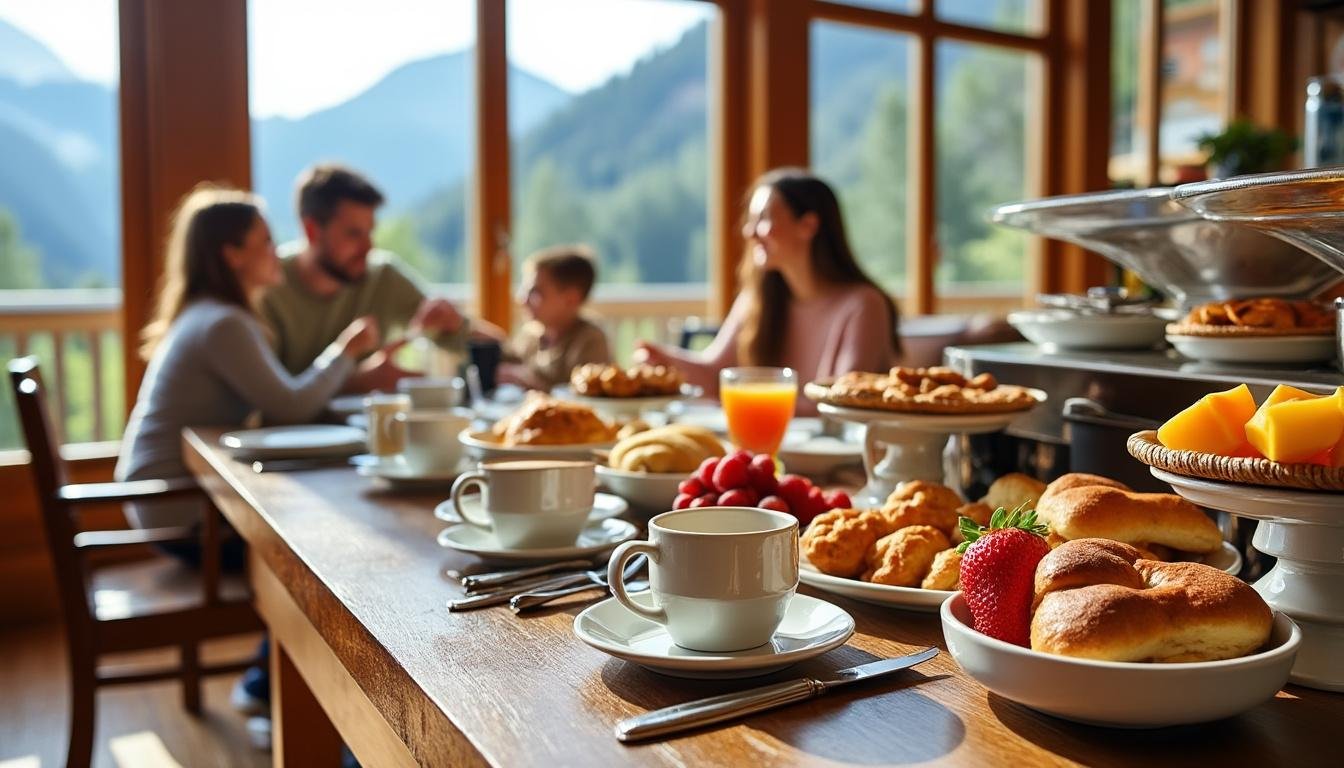 découvrez l'hôtel le vernay à autrans, parfait pour des séjours en famille. profitez d’un parking spacieux, d’un accueil chaleureux et d’un petit-déjeuner copieux dans un cadre paisible au cœur du vercors.
