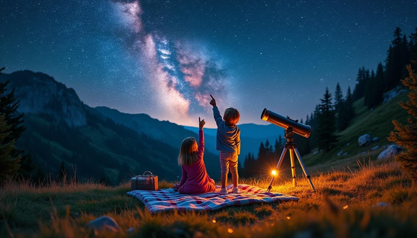 découvrez l'observation des étoiles au col de la croix-perrin et vivez une expérience magique dans le vercors by night, entre ciel dégagé et paysages nocturnes enchanteurs.