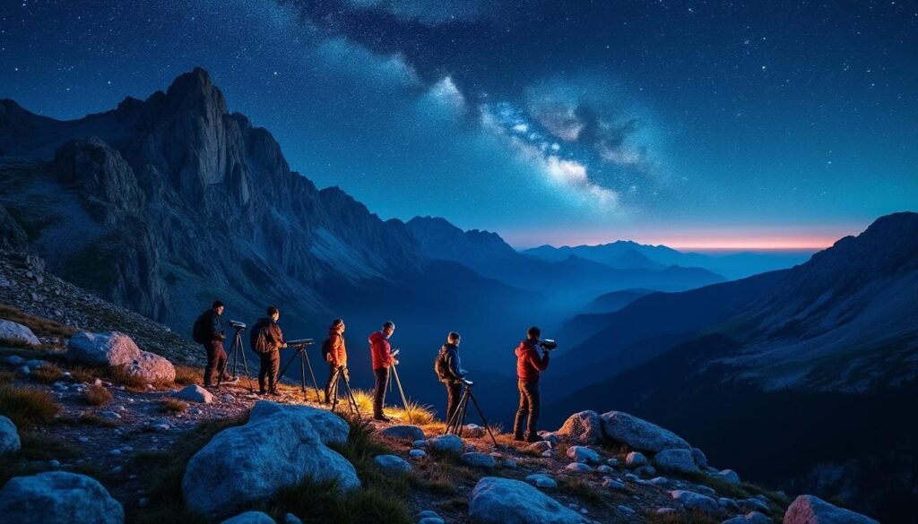 découvrez l'observation des étoiles au col de la croix-perrin et vivez une expérience unique sous le ciel étoilé du vercors by night.