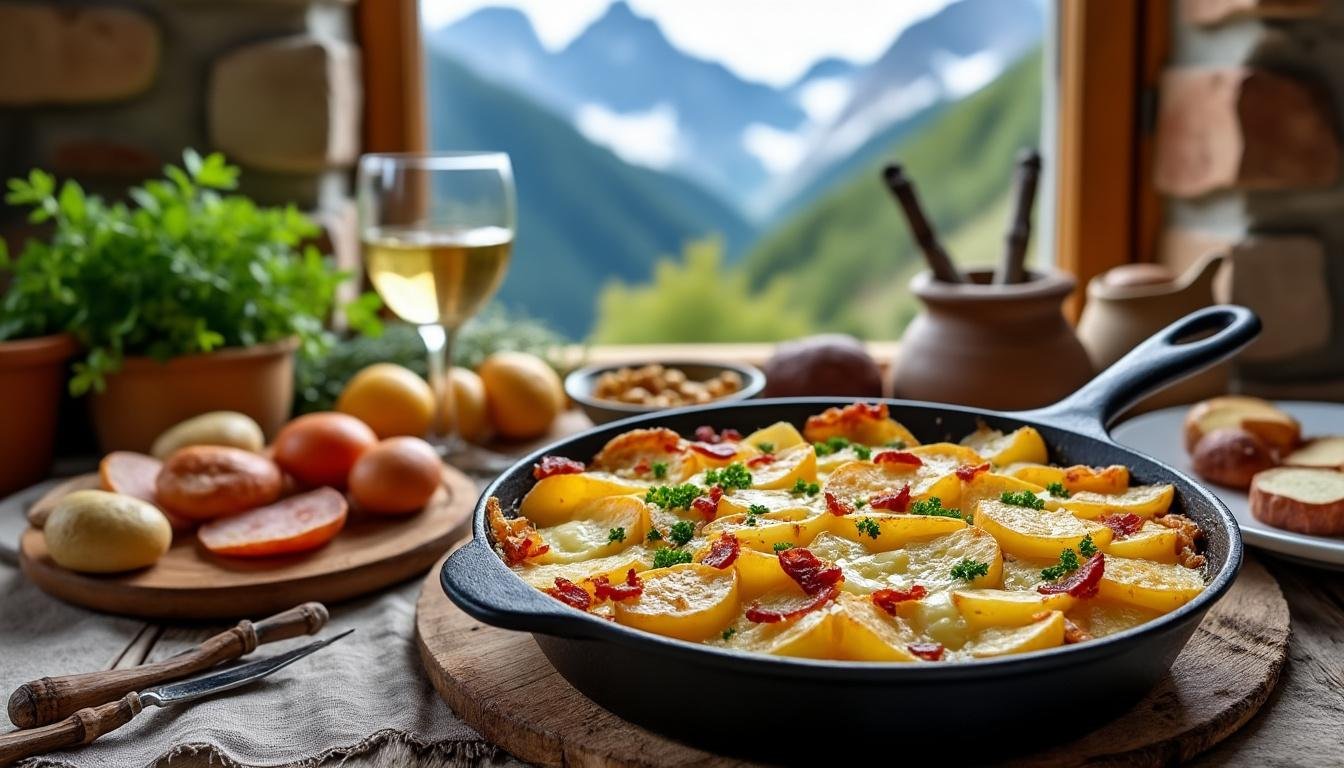 découvrez une recette locale authentique pour préparer une délicieuse tartiflette du vercors, alliant tradition et saveurs montagnardes.