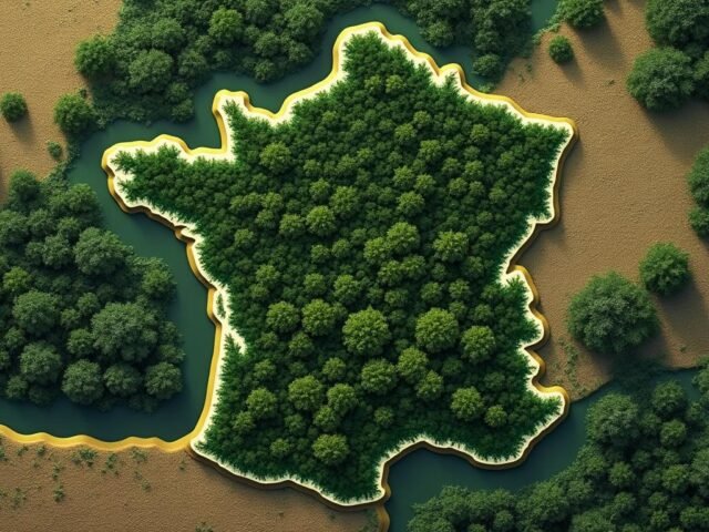 Découverte de la carte des principales forêts françaises