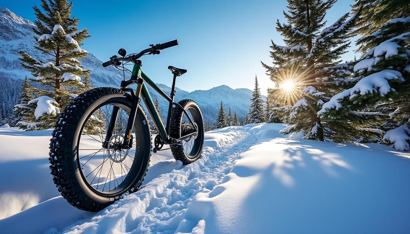 explorez le fatbike sur neige dans le vercors et vivez une aventure unique en pleine nature avec des paysages enneigés à couper le souffle.