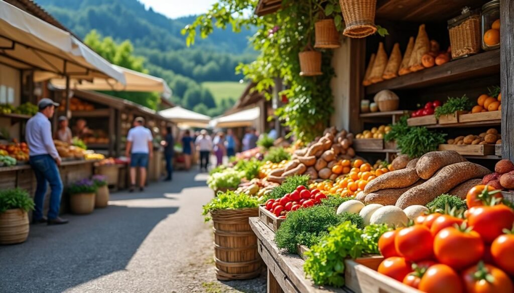 découvrez où trouver les meilleurs produits régionaux aux marchés paysans du vercors, pour savourer des produits frais et authentiques directement des producteurs locaux.