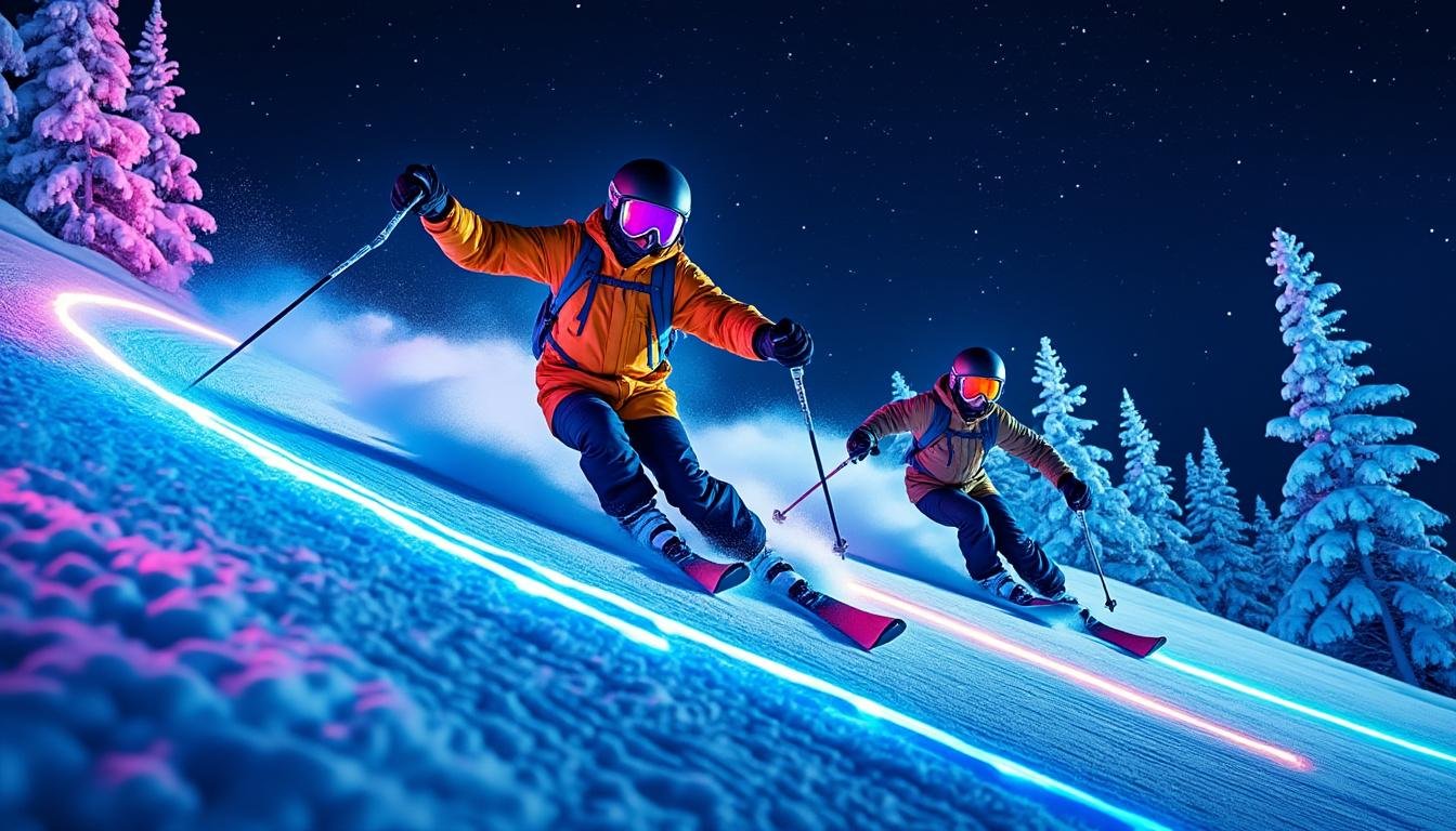 découvrez le ski nocturne à autrans, une expérience unique et magique sous les étoiles pour des sensations inoubliables sur les pistes.