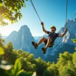 La Tyrolienne du Vercors : sensations fortes au-dessus de la forêt