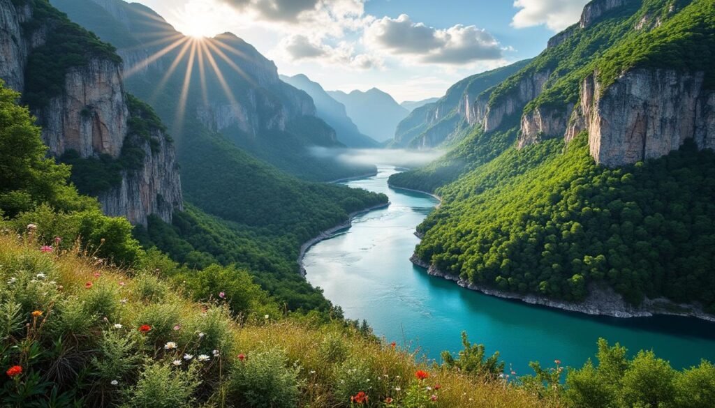 explorez les magnifiques gorges de la bourne en partant d'autrans et découvrez des paysages naturels exceptionnels, parfaits pour les amoureux de la randonnée et de la nature.