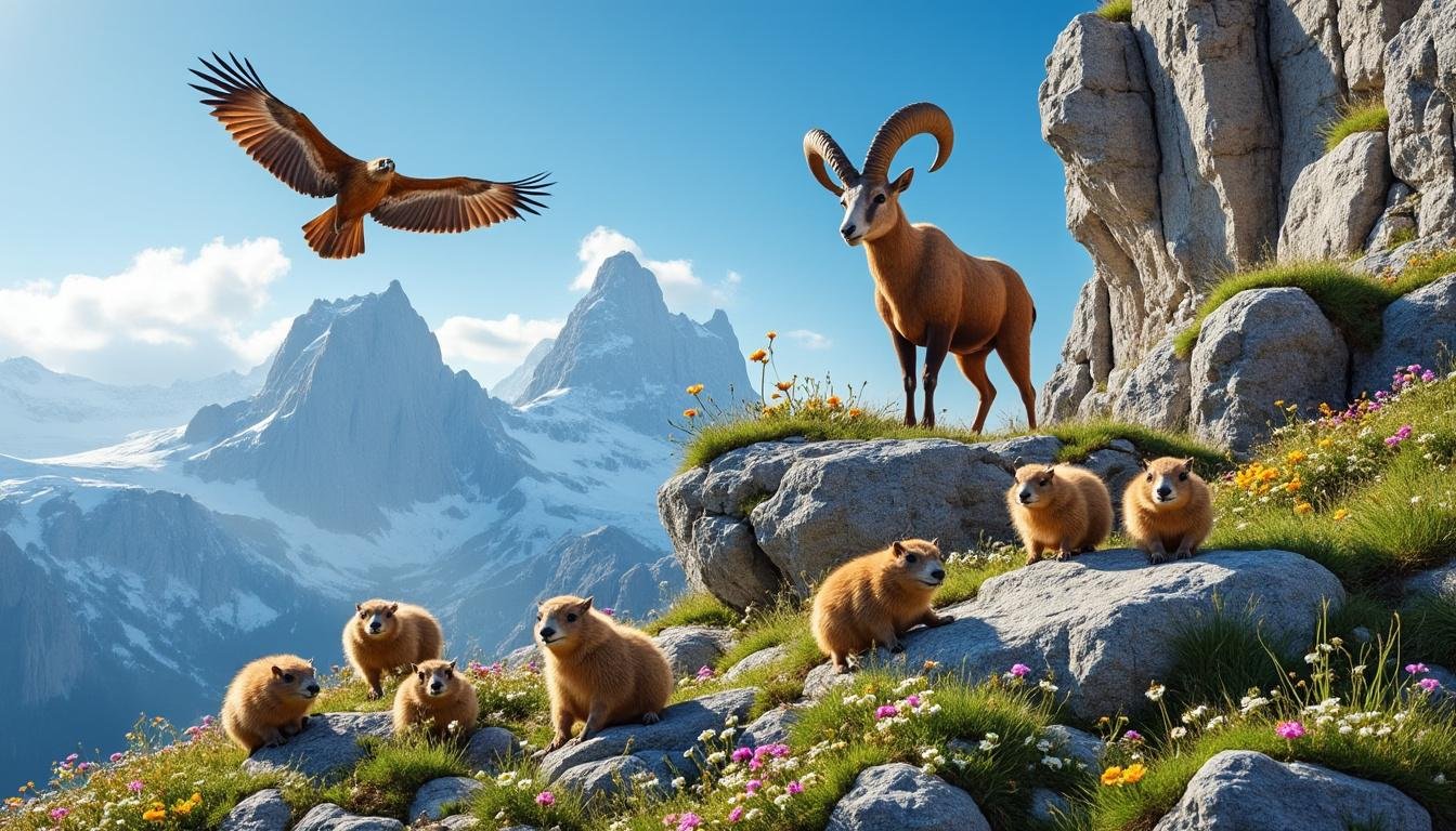 découvrez la richesse de la faune du vercors en observant marmottes, chamois et aigles royaux dans leur habitat naturel. une expérience unique pour les amoureux de la nature.