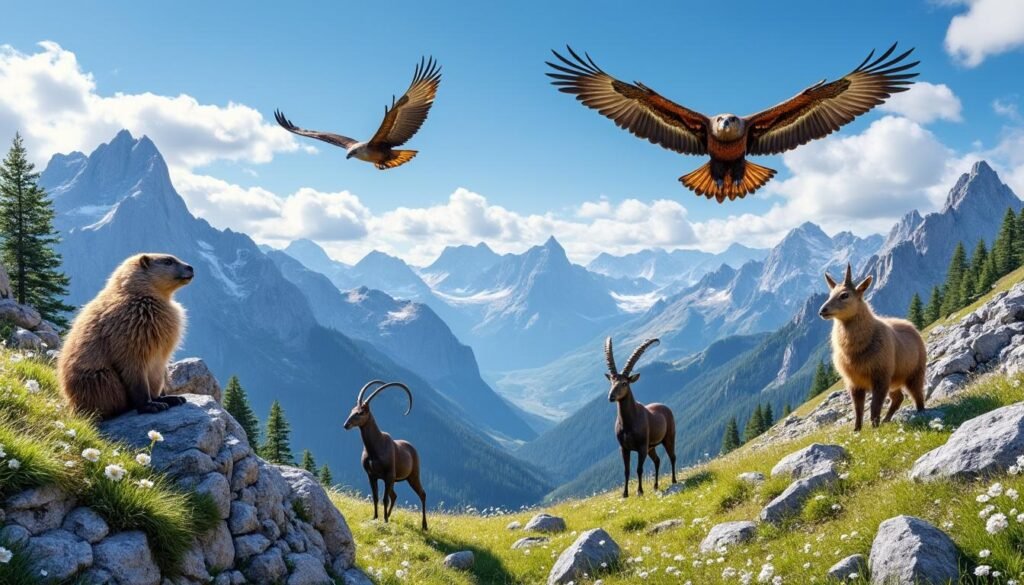 découvrez la richesse de la faune du vercors en observant marmottes, chamois et aigles royaux dans leur habitat naturel lors de sorties nature inoubliables.