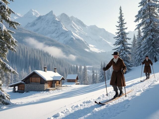 L’histoire du ski nordique à Autrans, berceau du fond français